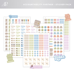 Accountability Partner Sticker Pack