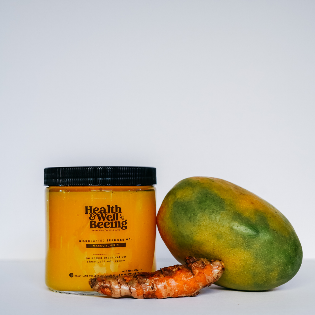 Mango-Tumeric Seamoss Gel